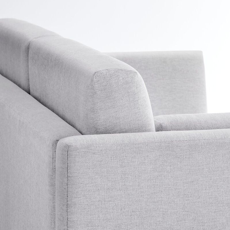 Modway Linden Upholstered Heathered Chenille Sofa