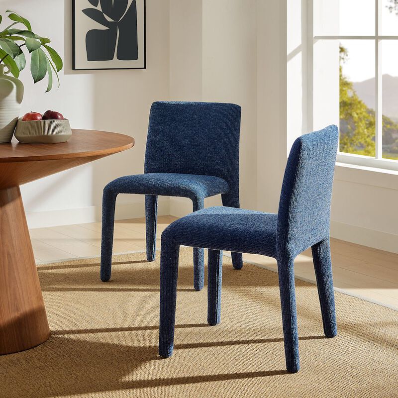 Rhodes Fabric Upholstered Dining Chair image number 8