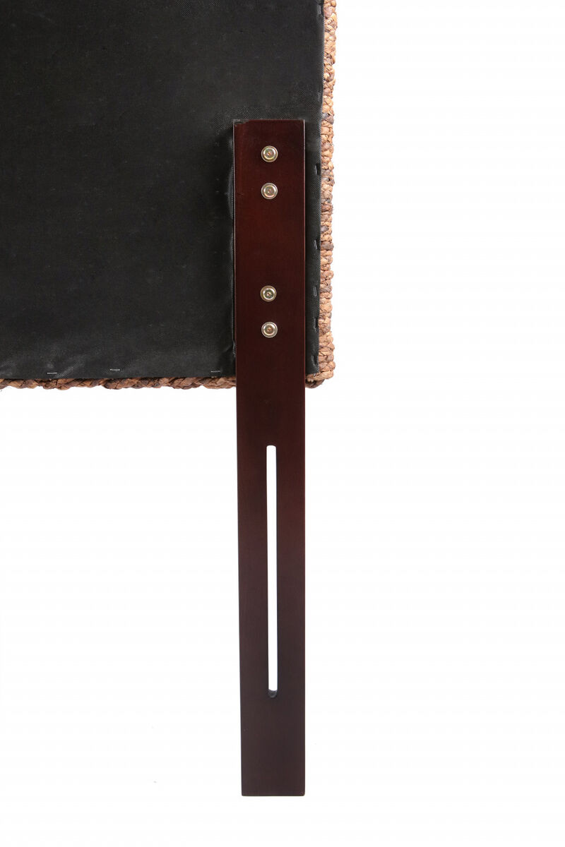 Straight Woven Banana Leaf Headboard for Bed and Bedroom