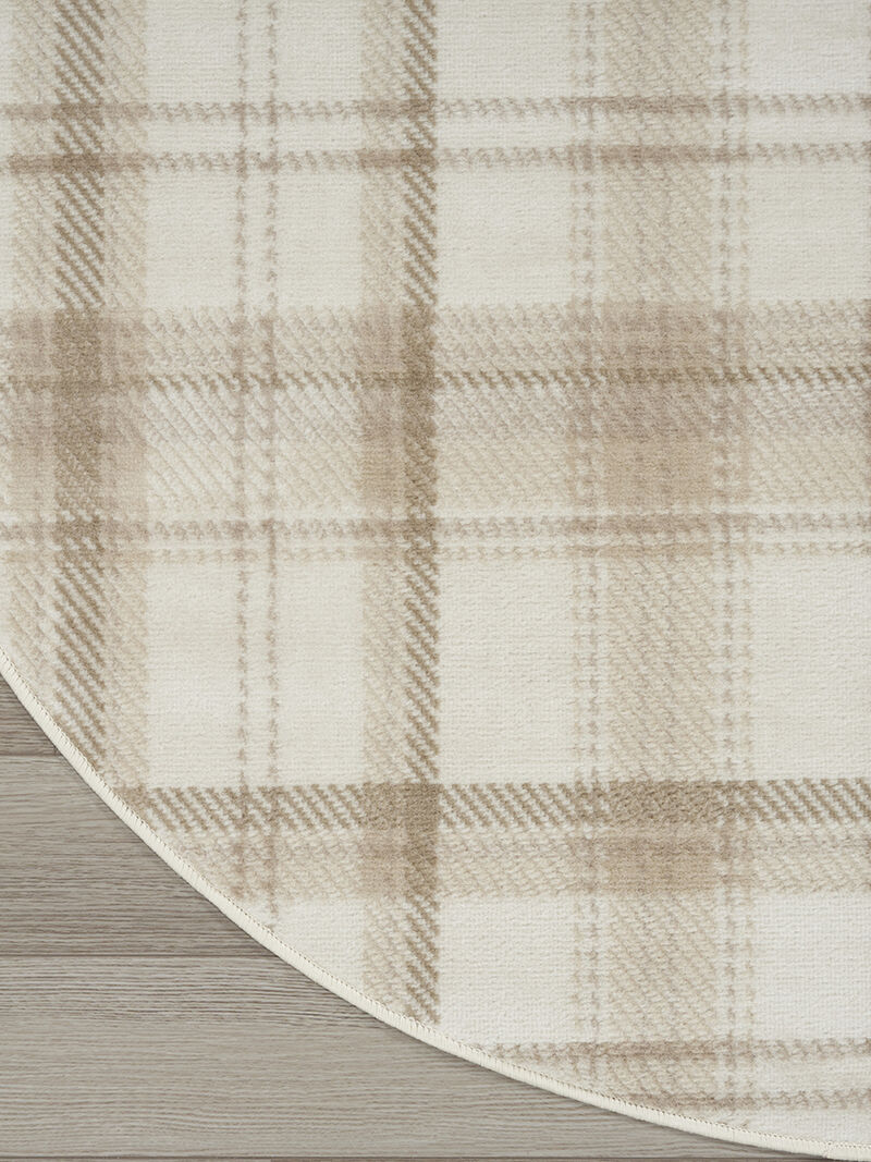 Grafix GRF03 Ivory/Beige 8'6" x 12' Rug