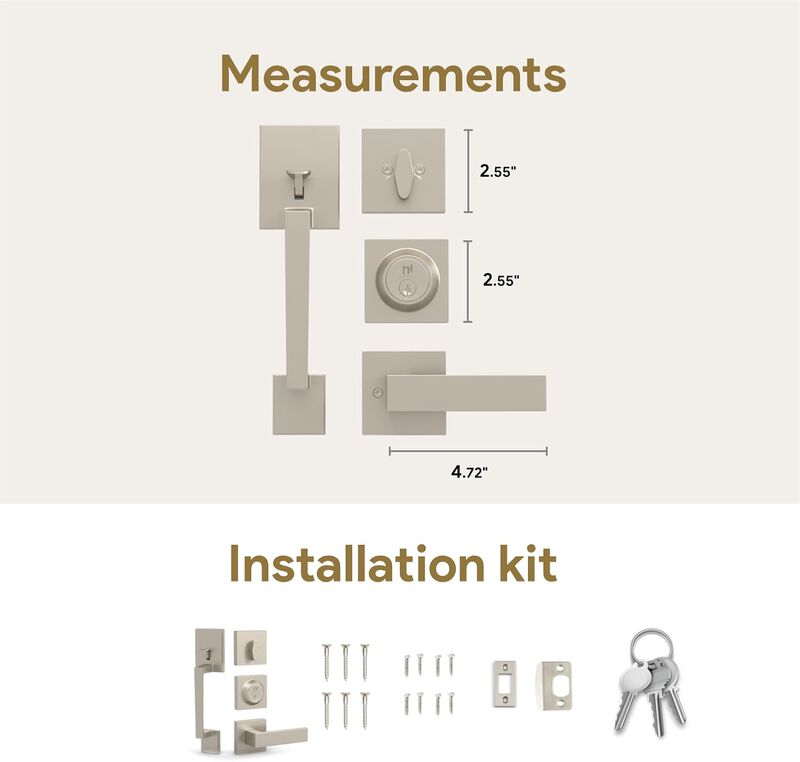 Mega Handles | Tobelle Square Handleset
