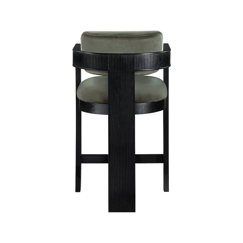 Meridian Furniture Sacha Velvet Stool