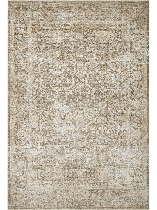 Sonnet SNN09 Mocha/Tan 3'7" x 5'7" Rug