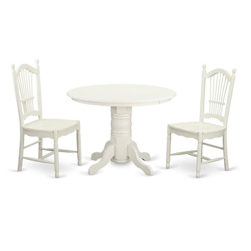 3 Pc Table set for 2-Kitchen Table and 2 dinette Chairs