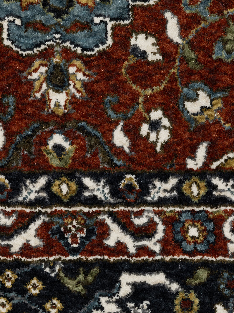 Vivian 5'3" x 7'6" Red Rug image number 3