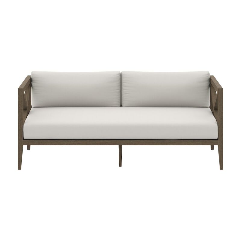 Modway Northlake Outdoor Patio Teak Loveseat