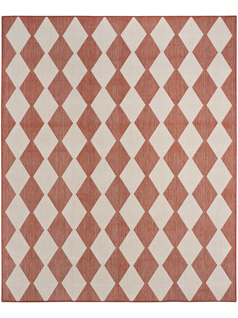 Positano POS04 Terracotta 6' x 9' Rug