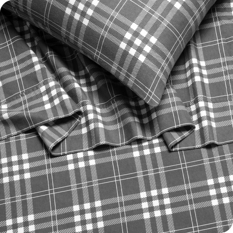 Soft & Cozy 100% Cotton Flannel Printed Pattern Sheet Set image number 4