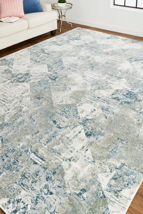 Atwell 3868F Green/Multi 3' x 5' Rug