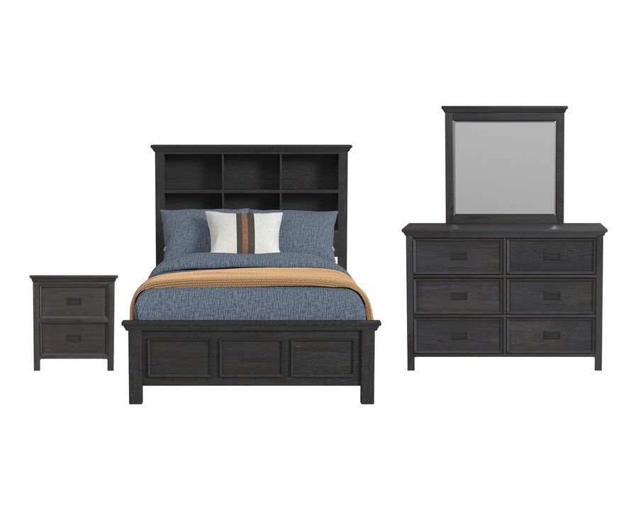 Hampton Charcoal Full 4-Piece Set