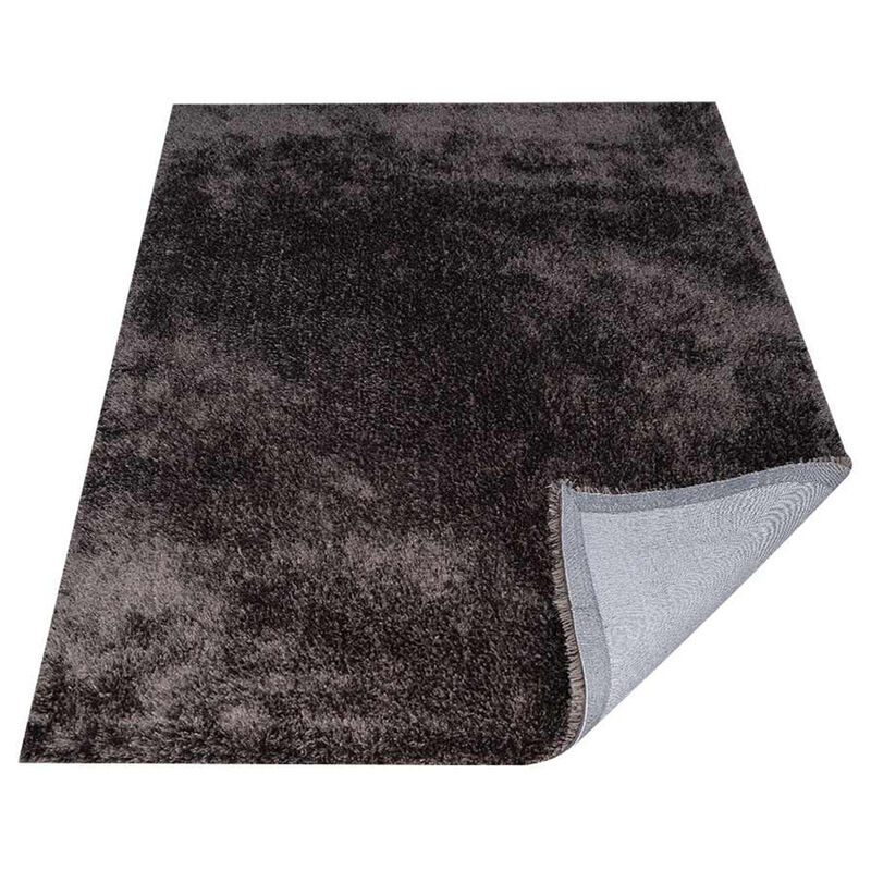 RUGSOTIC CARPETS HAND TUFTED SHAG POLYESTER ECO-FRIENDLY AREA RUGS  - Rectangle, Size, Solid Plain Design, High Pile Thick Handmade Anti Skid Rugs for Living Room, Bed Room K00111 image number 4
