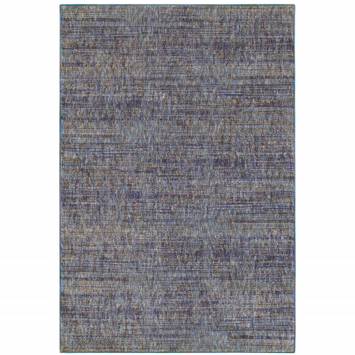 2 X 3 gold Rust Brown And Ivory Power Loom Stain Resistant Area Rug