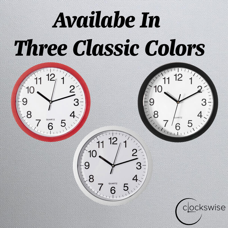 Clockswise 10-in Wall Mounted Clock