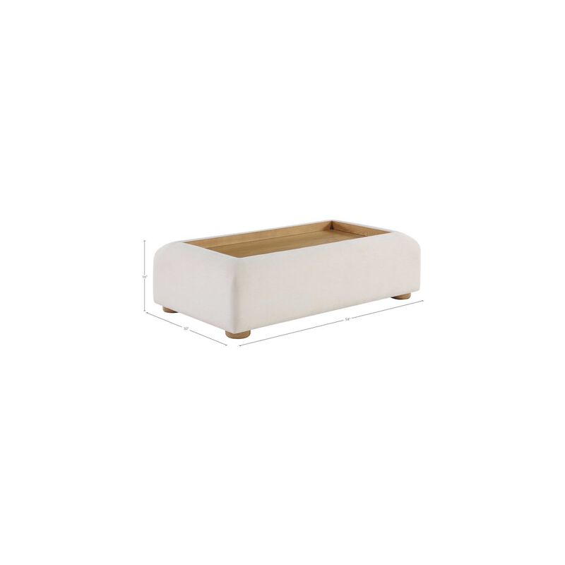 Meridian Furniture Diana Cream Coffee Table