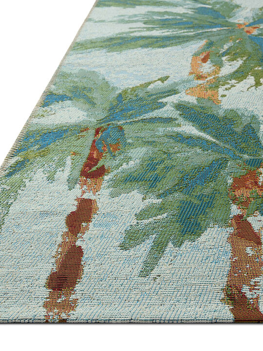 Botanical BOT04 Sky/Green 5'3" x 7'8" Rug