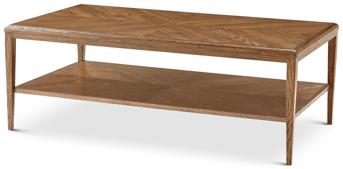 The Nova Undertier Shelf Cocktail Table