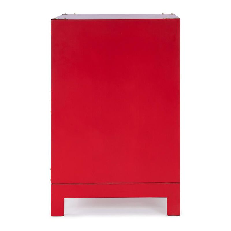 Butler Specialty Ardennes Campaign End Table, Red