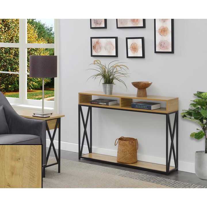 Convenience Concepts Tucson Deluxe 2 Tier Console Table
