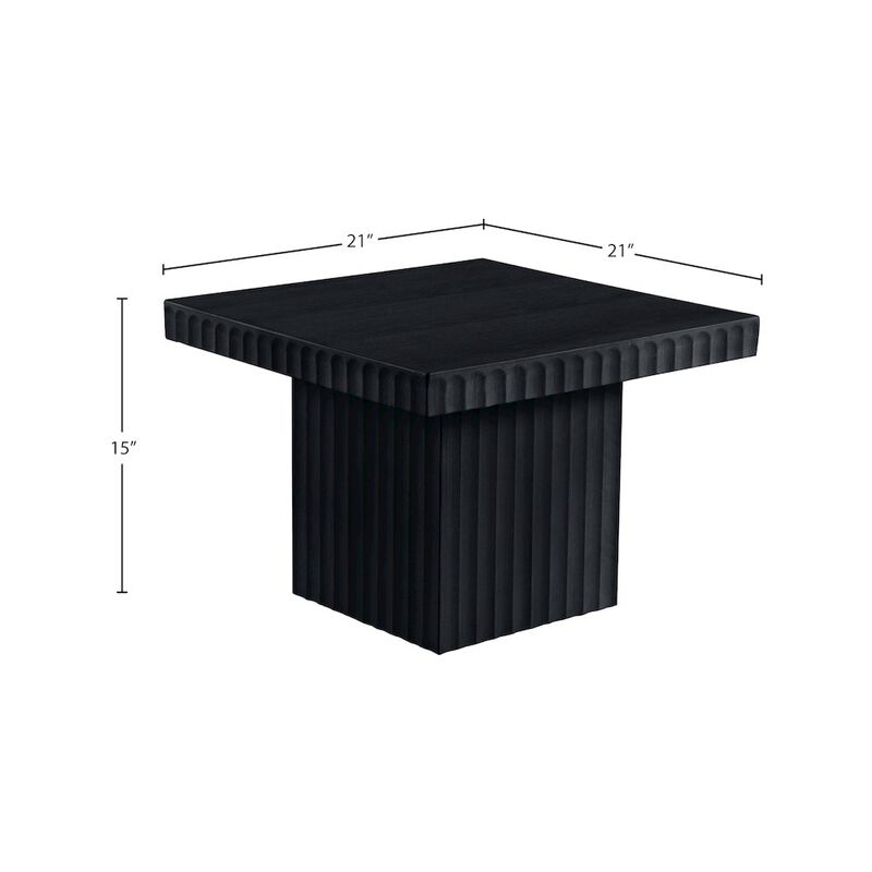 Meridian Furniture Spencer Black Oak Veneer Coffee Table