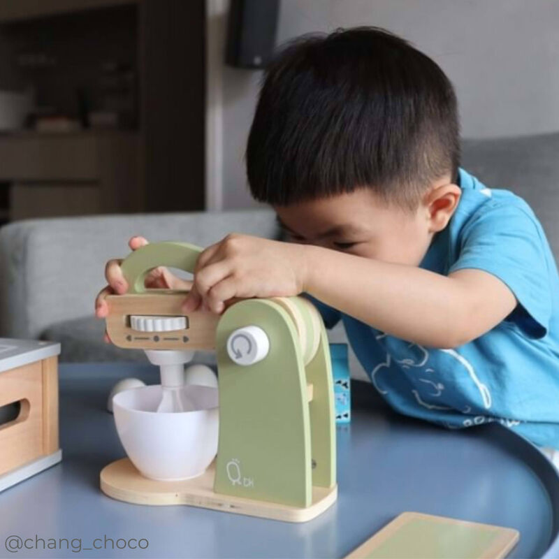 Little Chef Frankfurt Mixer Play Kitchen Accessories, Green image number 3
