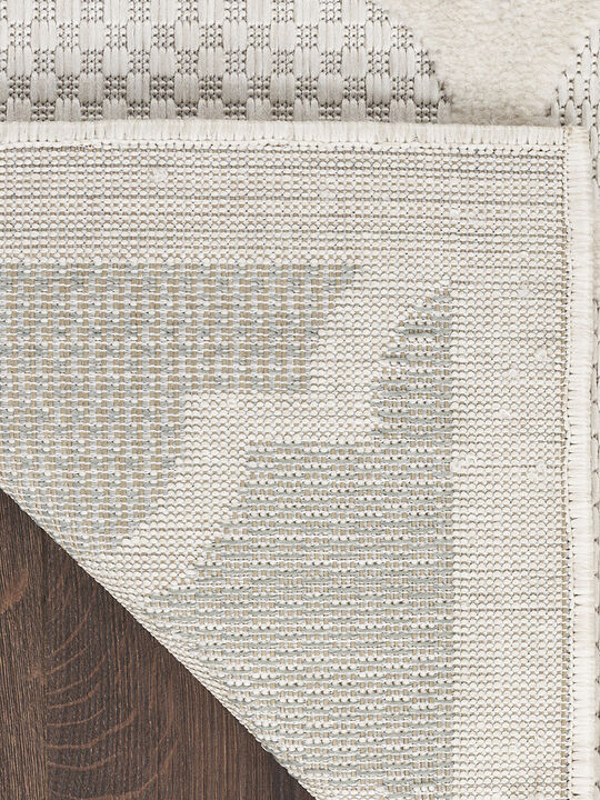 Easy Care NES01 Ivory/White 9' x 12' Rug