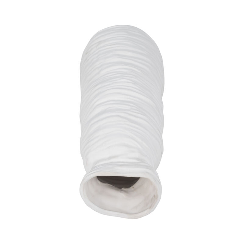 19" Horiz. Ribbed Matte Vase image number 5