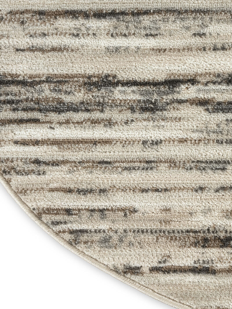 Serenity Home SRH03 Ivory/Beige 4' x Round Rug image number 3