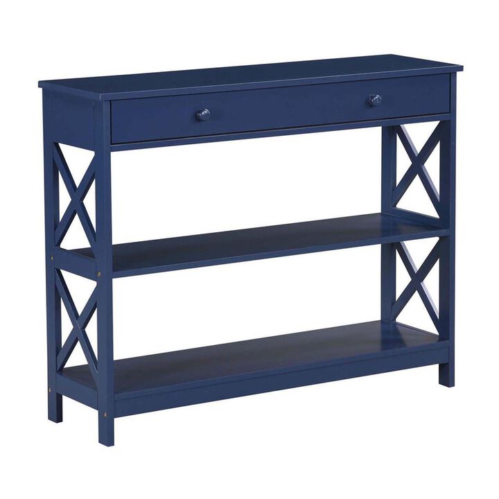 Convience Concept, Inc. Oxford 1 Drawer Console Table with Shelves