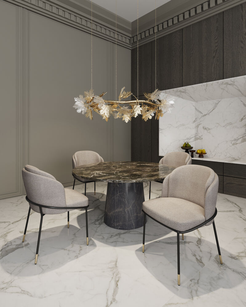 Flor Cream Dining Chairs (Set of 2)