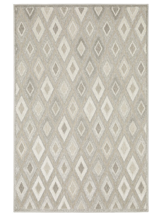 Tangier 3'3" x 5' Beige Rug