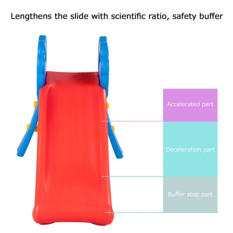 Kids Up Down Folding Slide for Backyard and Indoor Fun-Multi image number 5