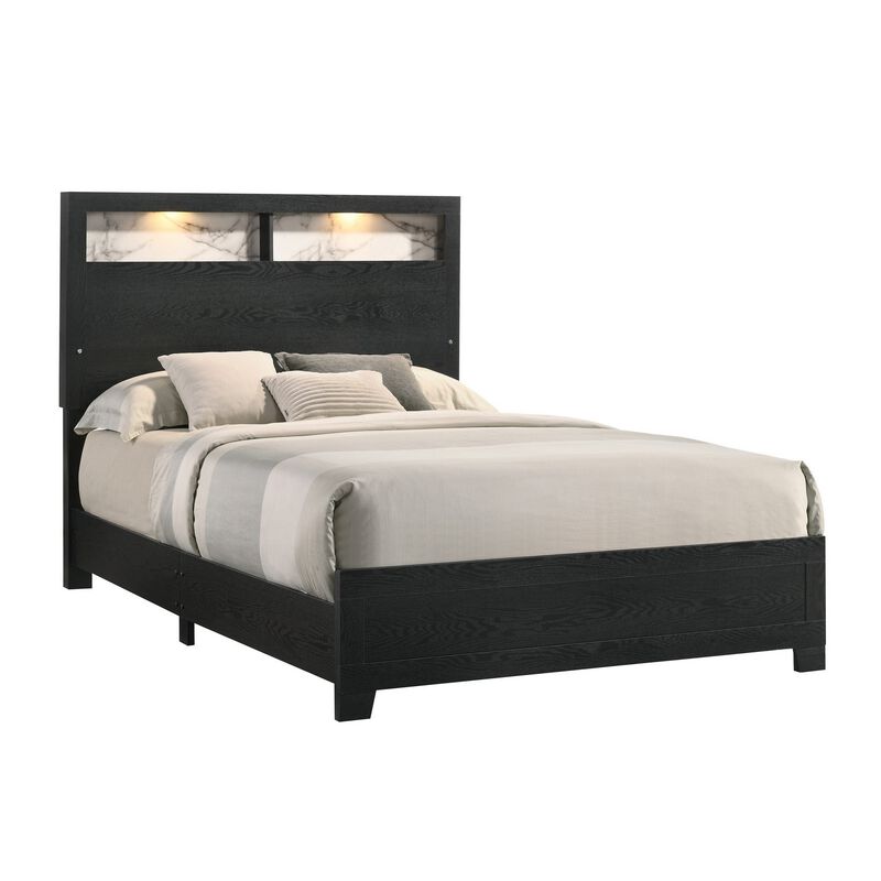 Bedroom Set, Wood, 2 Piece Set with Nightstand image number 6