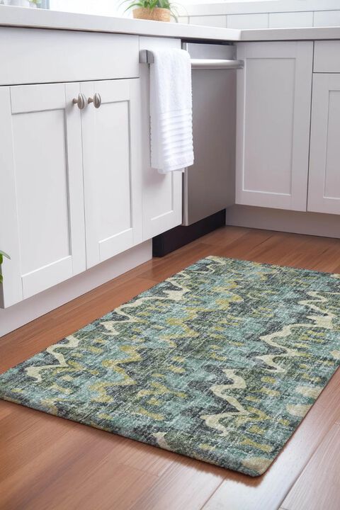 Lorenzo LN6 Teal 30" x 46" Rug