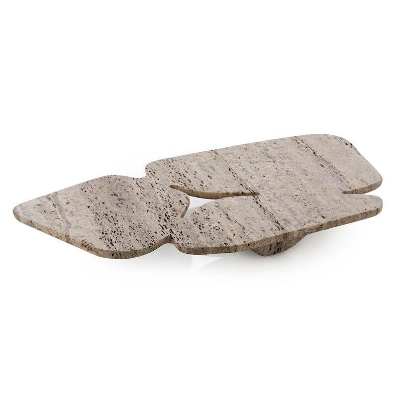 Organic Travertine Tray image number 0