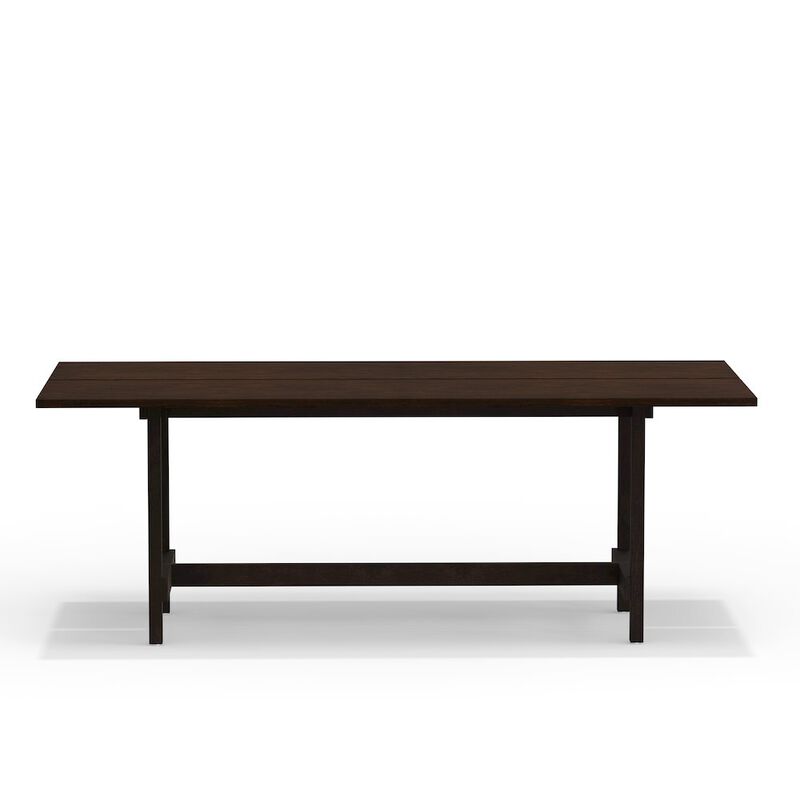 Comfort Pointe Jaslyn Split Top Dining Table - Walnut