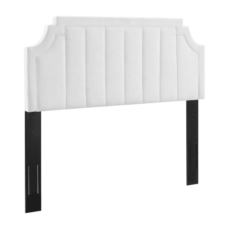 Channel Tufted Performance Velvet King/California King Headboard, Plush Padding image number 0