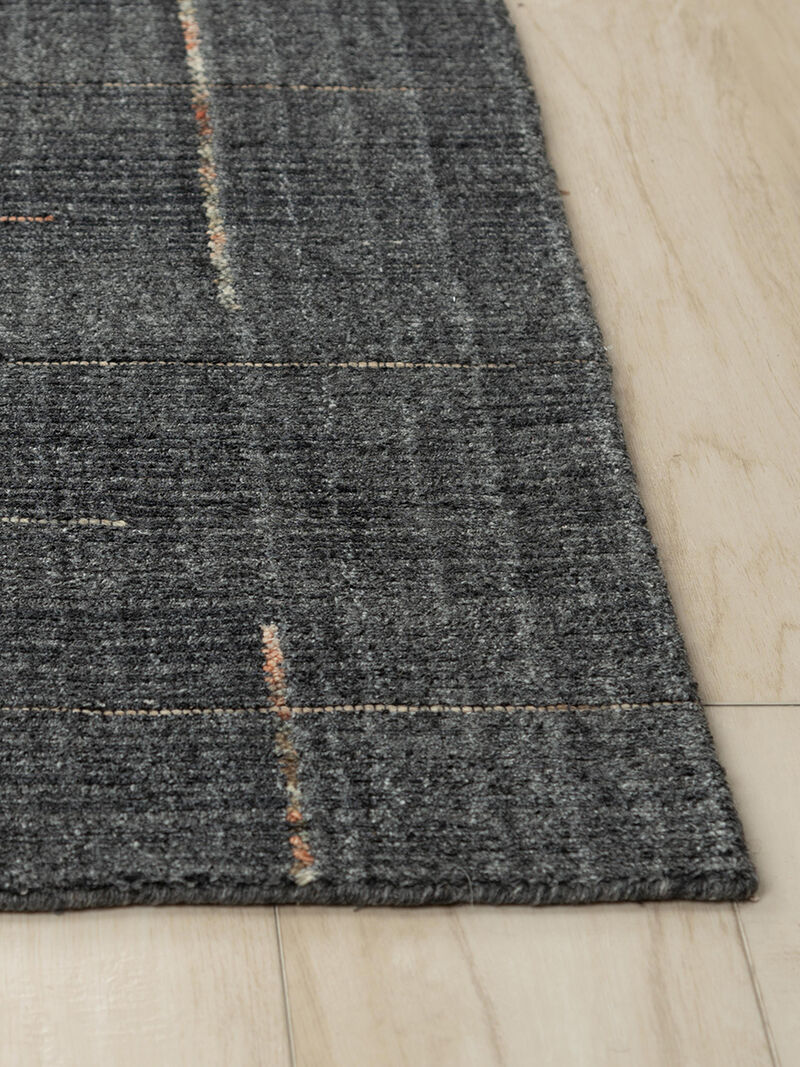 Kiki KIK697 Charcoal 7'6"x9'6 Rug