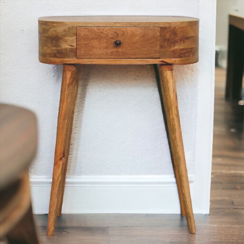 Artisan Furniture Solid Wood Mini Albion Oak-ish Console