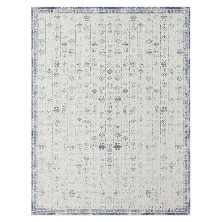 LR Home Aria Durable Performance Area Rug Indoor