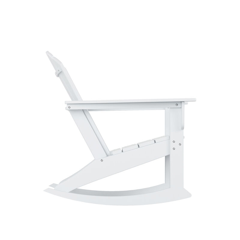 WestinTrends Outdoor Patio Adirondack Rocking Chair