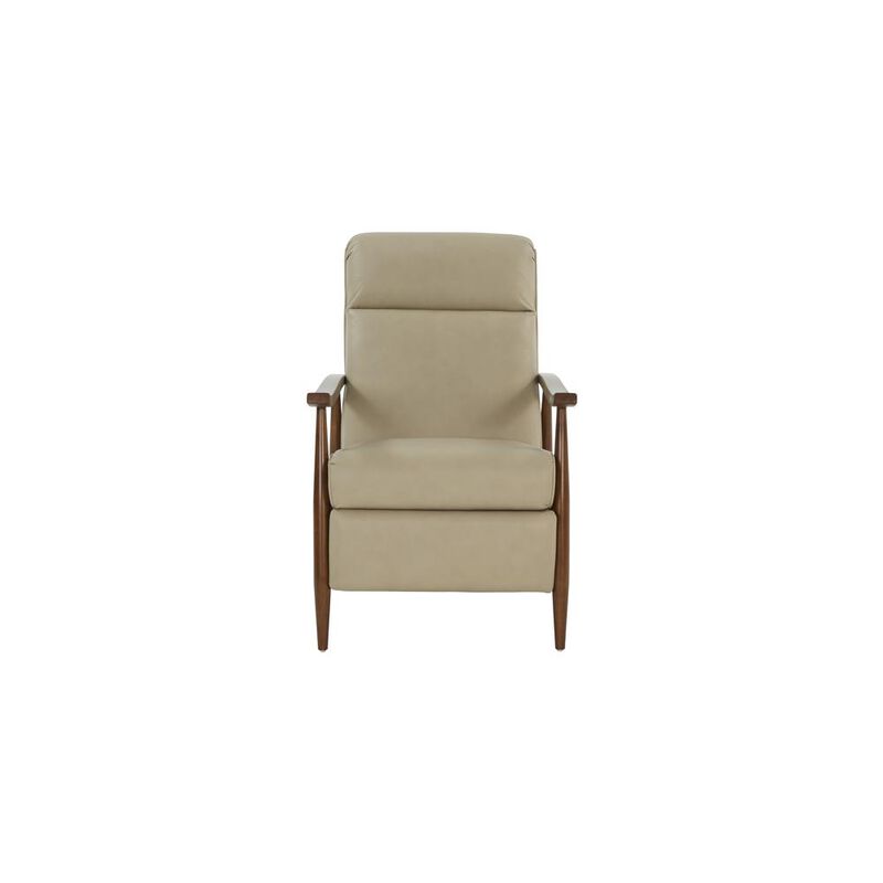 Barcalounger 7-1158 Hampton Push Thru The Arms Recliner, Cream