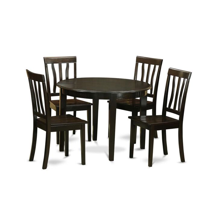 5 PC Kitchen Table set-Table and 4 Kitchen Chairs