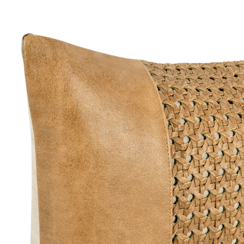 Toscano Leather Pillow