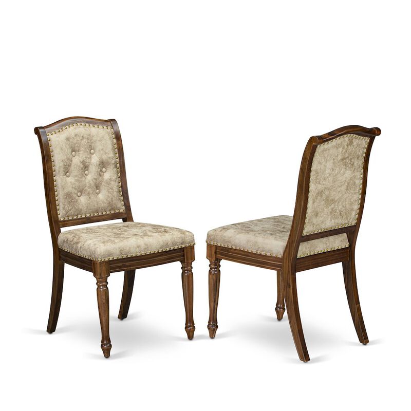 Upholstered Dining Chairs Set of 2