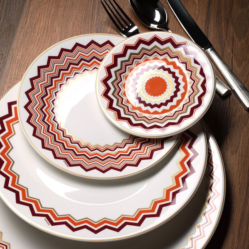 Dessert Plates ICONIC Set of 2, diam. 8.46" image number 2