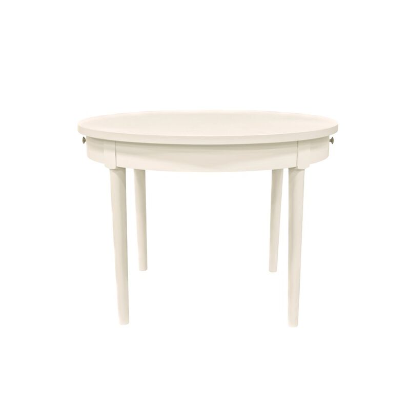 Alpine Furniture Avery Round Dining Table, Coconut Milk image number 3