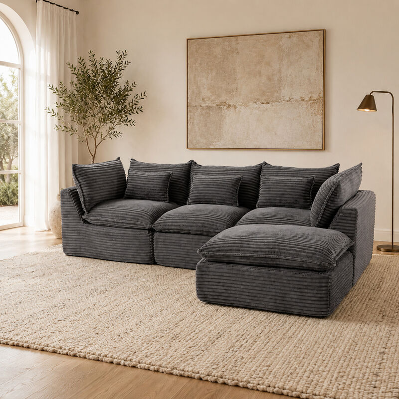 Luldho 3Seat Sectional Sofa image number 1