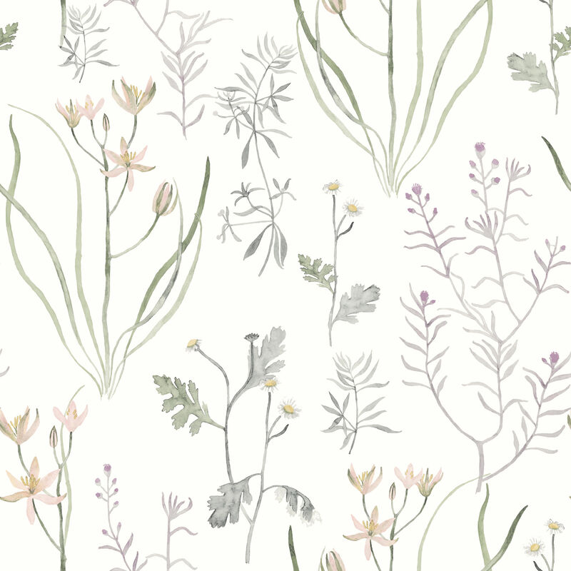 Alpine Botanical Peel & Stick Wallpaper image number 1