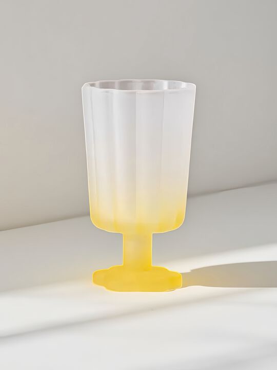 Petal Goblets-Cute Whimsical Colored Wine Glasses
