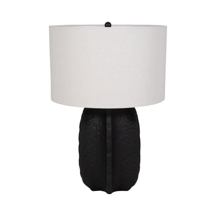 24" Textured Jagged Table Lamp